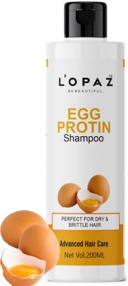 LOPAZ Egg Protein Shampoo for Hair Loss Control & Healthy Hair Growth -  Price in India, Buy LOPAZ Egg Protein Shampoo for Hair Loss Control &  Healthy Hair Growth Online In India,