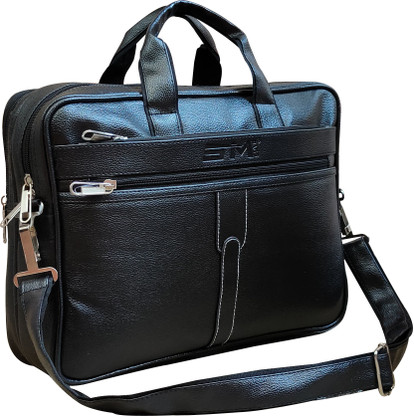 Mens leather laptop bag 15.6 inch clearance