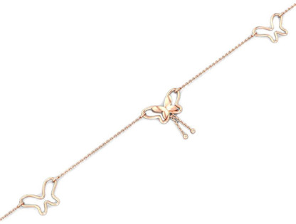 Rose Gold Anklet Rose Gold 14kt Anklet 