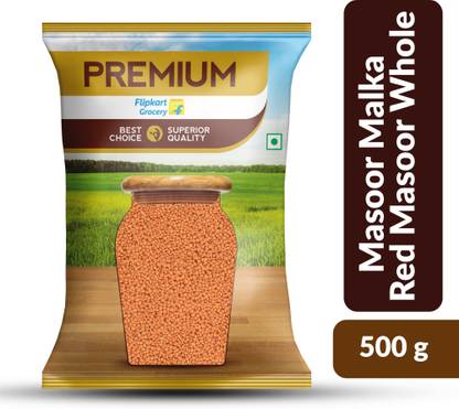 Flipkart Supermart Select Unpolished Red Masoor Dal (Whole)
