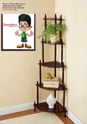Spanglers Engineered Wood Side Table, Diy Wall Shelves With 2×4