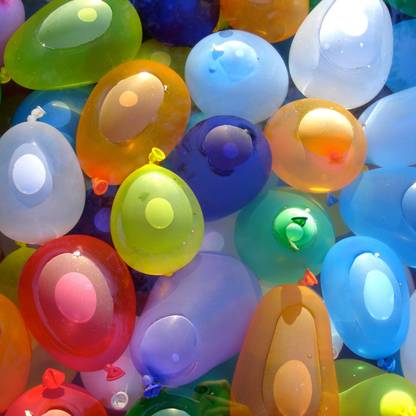 DEALbindaas Solid Holi Water Balloon 500 Pcs Balloon  (Multicolor, Pack of 1)