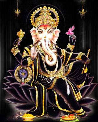 KartMax Lord Ganesha Radium Painting Digital Reprint 18 inch x 14 inch  Painting Price in India - Buy KartMax Lord Ganesha Radium Painting Digital  Reprint 18 inch x 14 inch Painting online at 