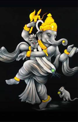 KartMax Lord Ganesha Radium Painting Digital Reprint 18 inch x 12 inch  Painting Price in India - Buy KartMax Lord Ganesha Radium Painting Digital  Reprint 18 inch x 12 inch Painting online at 