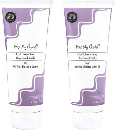 Fix My Curls Curl Quenching Gelly for Styling Curly And Wavy Hair, Pack of 2, 100gm each Hair Gel - Price in India, Buy Fix My Curls Curl Quenching Gelly for Styling Fix My Curls Curl Quenching Gelly for Styling Curly And Wavy Hair, Pack of 2, 100gm each Hair Gel - Price in India, Buy Fix My Curls Curl Quenching Gelly for Styling