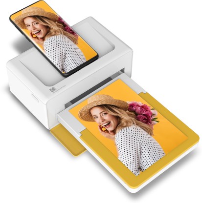 Mobile App Compatible with iOS and Android Bluetooth Portable Photo Printer Full Color Printing Convenient and Practical Kodak Dock Plus 4x6 Instant Photo Printer Accessory Gift Bundle 