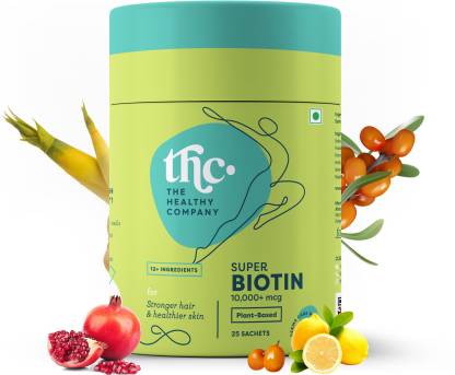 The Healthy Company Plant Based SUPER Biotin (10000+ mcg)- 25Sachets