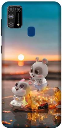 Vinsmoke Back Cover for Samsung M31 Love, Cute, Love cover, Love you, Heart