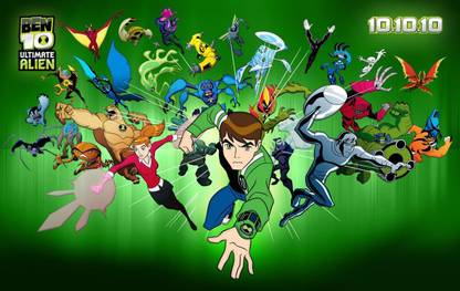 wallpaper ben 10 ultimate alien and gwen on quality paper 13x19 Paper Print - Art & Paintings posters in India - Buy art, film, design, movie, music, nature and educational paintings/wallpapers at wallpaper ben 10 ultimate alien and gwen on quality paper 13x19 Paper Print - Art & Paintings posters in India - Buy art, film, design, movie, music, nature and educational paintings/wallpapers at