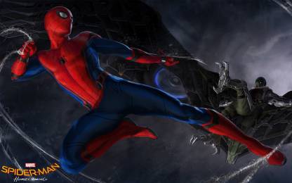 Spider Man Homecoming Concept ON FINE ART PAPER HD QUALITY WALLPAPER POSTER  Fine Art Print - Art & Paintings posters in India - Buy art, film, design,  movie, music, nature and educational