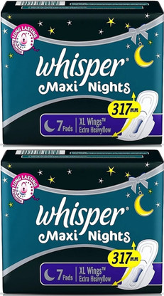 Whisper Maxi Nights XL wings ( 7+7 pads 