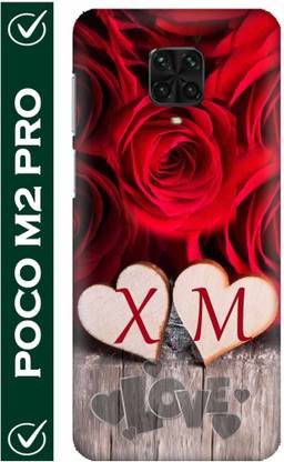 Fullyidea Back Cover For Poco M2 Pro Letter X Alphabet X Name X Letter X With M X Love M Fullyidea Flipkart Com