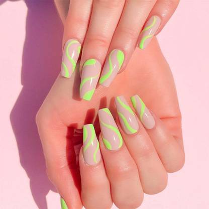 Jewels Beauty Artificial Nail UV Gel Finish False Acrylic Extension Nails Set of 24 Resuable Nude, Green - Price in India, Buy Jewels Beauty Artificial Nail UV Gel Finish False Acrylic Extension Jewels Beauty Artificial Nail UV Gel Finish False Acrylic Extension Nails Set of 24 Resuable Nude, Green - Price in India, Buy Jewels Beauty Artificial Nail UV Gel Finish False Acrylic Extension