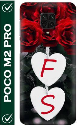 FULLYIDEA Back Cover for POCO M2 Pro, Letter F, Alphabet F, Name F, Letter F With S, F Love S - FULLYIDEA : FULLYIDEA Back Cover for POCO M2 Pro, Letter F, Alphabet F, Name F, Letter F With S, F Love S - FULLYIDEA :