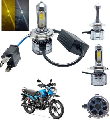 ZORTORZ ZT16 LED Headlight Bulb CYT F4 40W Headlight Bulb Dual Color Headlight, Fog Lamp Motorbike LED for Hero, Honda, TVS, Honda, Bajaj, KTM, Royal Enfield, Suzuki (12 V, 40 W)