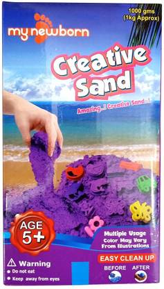 My NewBorn Wonder Sand 1000 Grams for Play. Smooth Sand