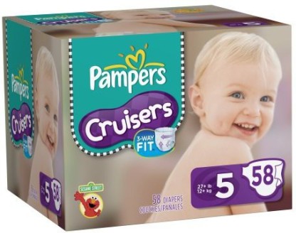 72 Count Pampers Cruisers Disposable Baby Diapers Packaging May Vary Giant Pack Diapers Size 6 