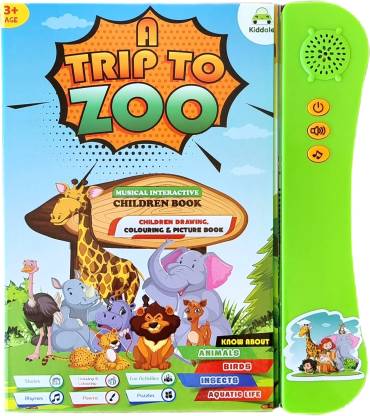 Kiddale Children Learning Animal EBook - 'Trip to The Zoo' Animal English  Learning Book Price in India - Buy Kiddale Children Learning Animal EBook -  'Trip to The Zoo' Animal English Learning