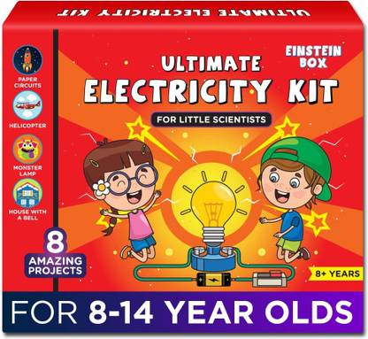 Einstein Box Electricity Kit | Science Project Kit & Circuits ...