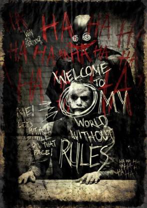 welcome to my world of rules by elcrazy HD Wallpaper on Art Paper Fine Art  Print - Art & Paintings posters in India - Buy art, film, design, movie,  music, nature and