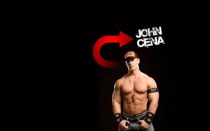 John Cena Most Famous WWE Wrestler HD Wallpapers poster on fine art paper  13x19 Fine Art Print - Art & Paintings posters in India - Buy art, film,  design, movie, music, nature