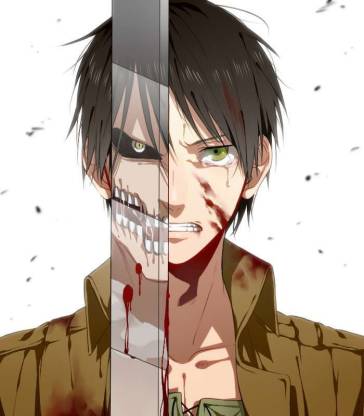 Eren Jaeger Attack On Titan Anime Series Matte Finish Poster Paper Print -  Animation & Cartoons posters in India - Buy art, film, design, movie,  music, nature and educational paintings/wallpapers at 