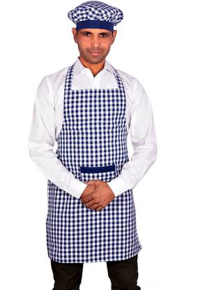 WITH U Decors Polyester Home Use Apron - Free Size