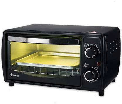 Lifelong LLOT10 Oven Toaster & Griller, 10 Litres, Black