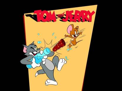 Tom & Jerry Multicolour Photo Paper Print Poster Photographic Paper  Photographic Paper - Animation & Cartoons posters in India - Buy art, film,  design, movie, music, nature and educational paintings/wallpapers at  