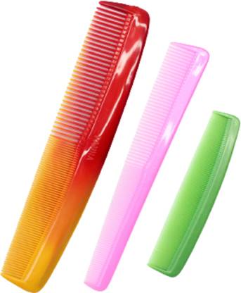 GARDENING CROP High Quality Plastic Hair Comb And Hair Brush Combo (Set of  3), Multi Use Regular Comb, Saloon Comb, Pocket Comb, For Men And Women  Comb Set - Price in India,
