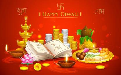 Happy Diwali 2017 ON FINE ART PAPER HD QUALITY WALLPAPER POSTER Fine Art  Print - Art & Paintings posters in India - Buy art, film, design, movie,  music, nature and educational paintings/wallpapers