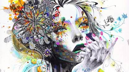 DIGITAL PAINTING WALL HD WALLPAPER ART PAPER Fine Art Print - Art &  Paintings posters in India - Buy art, film, design, movie, music, nature  and educational paintings/wallpapers at 