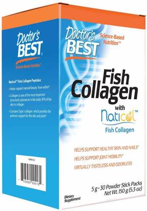 Doctor's Best Fish Collagen with TruMarine Collagen, Gluten ...