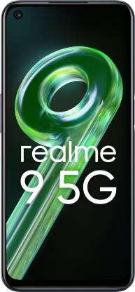 [For Axis Credit Card] realme 9 5G (Meteor Black, 64 GB)  (4 GB RAM)
