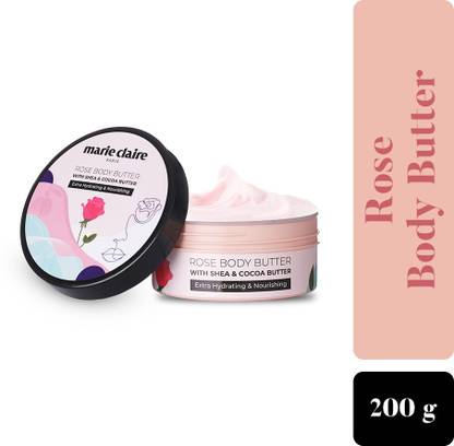 Marie Claire Paris Rose Body Butter  (200 ml)