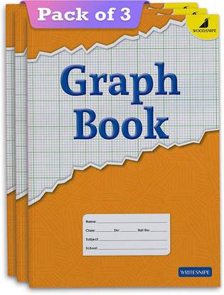 Graph paper notebook for math worksheets