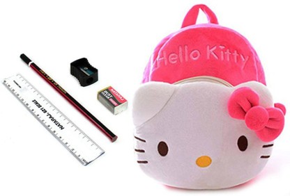 hello kitty pencil case plush kids pink school soft case 