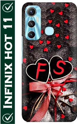 FULLYIDEA Back Cover for Infinix Hot 11, Infinix Hot11, Letter F, Alphabet F,  Name F, Letter F With S, F - FULLYIDEA : 