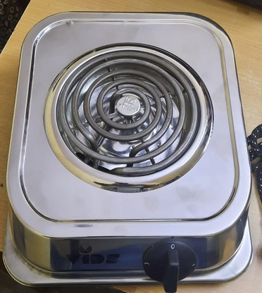 stainless steel coil top stove