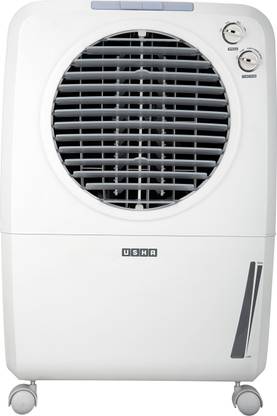 USHA 35 L Room/Personal Air Cooler  (White, Personal Coolers Cool boy Breeze 35 White)