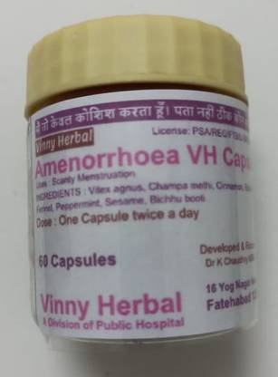 Vinny Herbal Amenorrhoea VH Capsules