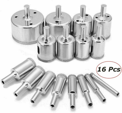 kts12 10Pcs Diamond Hole Saw Drill Bit 