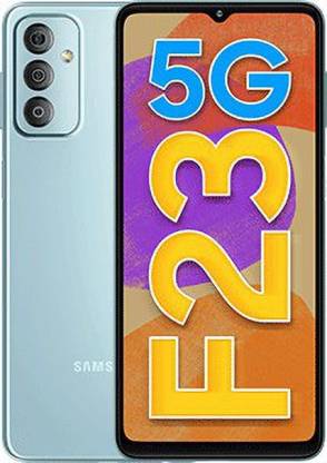 SAMSUNG Galaxy F23 5G (Aqua Blue, 128 GB)