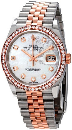 ROLEX 18k Everose Gold Jubilee Watch 