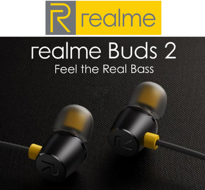 Realme Buds 2 6D Boots Bass Head Driver 