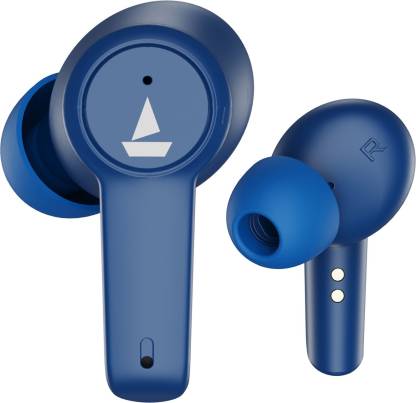 boAt Airdopes 411ANC Active Noise Cancellation Bluetooth Headset  (Blue Thunder, True Wireless)