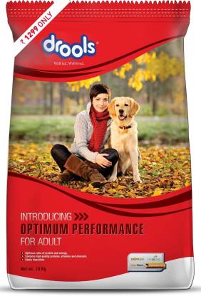 Drools Optimum Performance Adult Dry Dog Food- Chicken Flavor