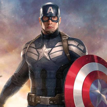 Captain America Multicolour Photo Paper Print Poster Photographic Paper Photographic Paper - Movies posters in India - Buy art, film, design, movie, music, nature and educational paintings/wallpapers at Captain America Multicolour Photo Paper Print Poster Photographic Paper Photographic Paper - Movies posters in India - Buy art, film, design, movie, music, nature and educational paintings/wallpapers at