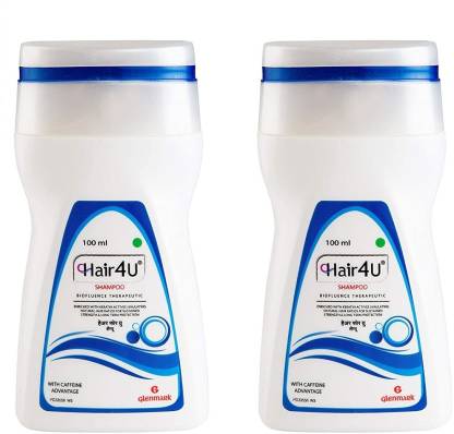 HAIR4U Biofluence Therapeutic Shampoo, 100 ml x Pack of 2 - Price in India,  Buy HAIR4U Biofluence Therapeutic Shampoo, 100 ml x Pack of 2 Online In  India, Reviews, Ratings & Features 