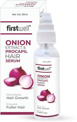 firstwell Onion Extract & Procapil Hair Growth Serum - Price in India, Buy  firstwell Onion Extract & Procapil Hair Growth Serum Online In India,  Reviews, Ratings & Features 